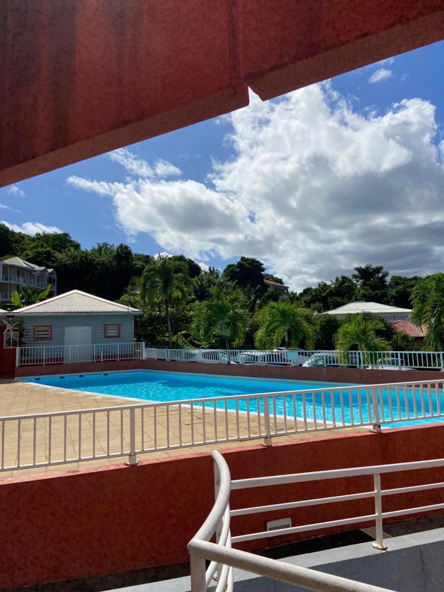 Studio Au Soleil Levant, Avec Piscine La Trinité Kültér fotó